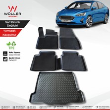 Wöller Ford Focus 5 Sedan Paspas Bagaj Havuzu 2018 Sonrası 3D Wöller Ultraflex Set