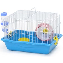 Snmswrld Dayang Hamster Kafesi Aksesuarlı 35X26X23