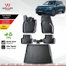 Wöller Volkswagen Tiguan Paspas Bagaj Havuzu Set 2024 Sonrası 3D Ultraflex Set