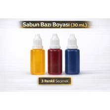 Organik Hekim 3’lü Sabun Boyası Seti – Seçilen 3 Renk 3x 30 ml – Konsantre Sıvı Boya –soğuk & Sıcak Proses Uyumlu
