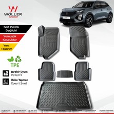 Wöller Peugeot 2008 Paspas Bagaj Havuzu Set 2019 Sonrası 3D Ultraflex Set