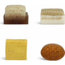 Argentum Natural 4'lü Premium Anti-Aging Spa Masaj Seti 490 G - Çikolata Acıbadem ve Kolajen Etkili Gençleştirici Bakım