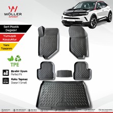 Wöller Opel Mokka Paspas Bagaj Havuzu Set 2021 Sonrası 3D Ultraflex Set