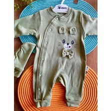 Şapkalı Erkek Bebek Tulum