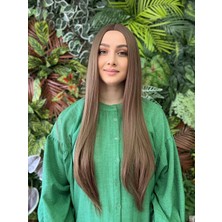 Aura Peruk Kumral Perçemsiz Uzunluğu Harika Olan Vip Modelimiz