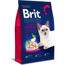 Brit Premium By Nature Snmswrld Brit Premium 8 kg By Nature Kısırlaştırılmış Kediler Için, Tavuk Etli Kuru Mama