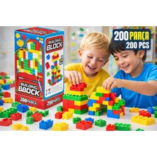 W-Design 200 Parça Yapı Blok Seti Yapı Oyuncakları