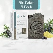 Chailea Doğal Ardıç Katranlı Kükürt Sabunu Geleneksel El Yapımı Soğuk Yöntem 100 Gram