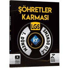 Karma Kitaplar Kr Akademi Lgs 1. Dönem Şöhretler Karması 3'lü Deneme Kolektif