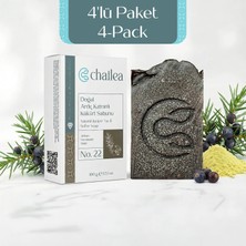 Chailea Doğal Ardıç Katranlı Kükürt Sabunu Geleneksel El Yapımı Soğuk Yöntem 100 Gram