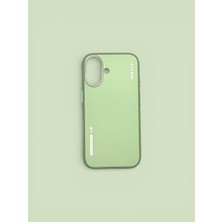 Blueo iPhone 16 Uyumlu Magsafe Özellikli Çift Renkli Sıvı Silikon Kılıf - Kamera Düğmeli Versiyonu