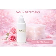 Organik Hekim Rosa F. Sabun Bazı Esansı 150 gr (Zarif Gül Kokusu – El Yapımı Sabun Esansı)