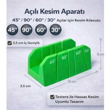 Testere Açılı Kesim Kılavuzu – 30/45/60/90 Derece Çok Açılı Aparat