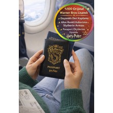 Toyfest Harry Potter Slytherin Pasaport Kılıfı Lisanslı Deri Warner Bros Wizarding World Hogwarts