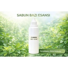 Organik Hekim C.green Sabun Bazı Esansı 150 gr | Ferahlatıcı Bitki Kokusu | Sabun Parfüm Esansı