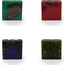 Argentum Natural 4'lü Aromaterapi Rahatlama Seti 400 G - Stres Giderici Yatıştırıcı ve Hoş Kokulu Hediyelik Doğal Sabunlar