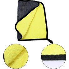 EkoAlışverişDünyam Yünlü Mikrofiber Araba Temizlik Bezi 50X70 cm