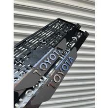 Toyota  Uyumlu  Ortası Mat Plakalık