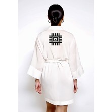 Kidilia Pıtrak Sembollü Müslin Kimono