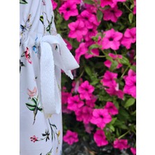 Feviola Penye Çiçekli Elbise