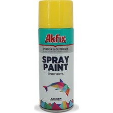 Akfix Parlak Sarı Sprey Boya 400ML