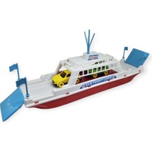Senson Feribot Araç Taşııyan Gemi 45 cm - Kırmızı (Lisinya)