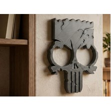 Atölye Matris Bart Simpson The Punisher Duvar Tablo Dekoratif Obje 15 x 21 cm