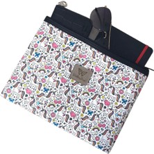 Wallery Bags Fermuarlı, Bileklik Askılı, Çok Amaçlı Çanta El Portföyü & Clutch Çanta