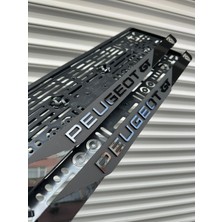 Peugeuot  Uyumlu Ortası Mat Plakalık