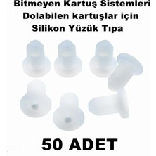 Oratek Bitmeyen Kartuş Sistemleri Için Özel Kartuş Tıpası (Hp, Canon, Epson Uyumlu) 50 Adet
