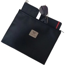 Wallery Bags Fermuarlı, Bileklik Askılı, Çok Amaçlı Çanta El Portföyü & Clutch Çanta