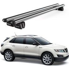 Today Auto Pençe Saab 9_4X (2011-2012) Uyumlu Gri Ara Atkı Port Bagaj Tavan Barı