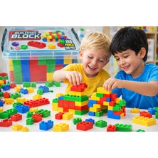 108 Parça Yapı Blok Seti Yapı Oyuncakları Saklama Kabıyla