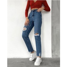 Aida Fashion Diz Lazer Mom Jeans
