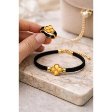 Banum Luxury Çelik ve Kauçuk Tasarim Yüzük ve Bileklik