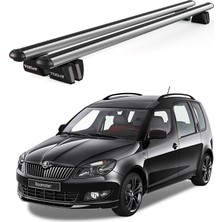 Today Auto Pençe Skoda Roomster (2006-2015) Uyumlu Gri Ara Atkı Port Bagaj Tavan Barı