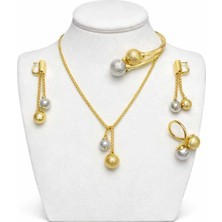 Banum Luxury Tasarım Çelik 4 Set