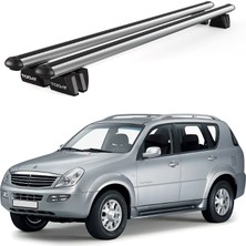 Today Auto Pençe Ssangyong Rexton Mkı (2001-2006) Uyumlu Gri Ara Atkı Port Bagaj Tavan Barı