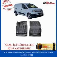 Rizline Toyota Proace City Panelvan 3D Havuzlu Paspas 2019-2020-2021-2022-2023-2024-2025