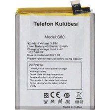 Telefon Kulübesi Oukitel S80 Uyumlu Batarya Pil