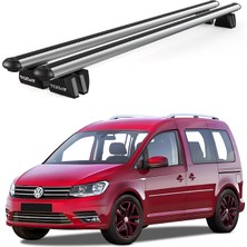 Today Auto Pençe Volkswagen Caddy (2003-2015) Uyumlu Gri Ara Atkı Port Bagaj Tavan Barı