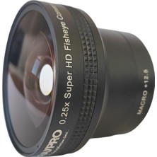 Raypro Fujifilm Xc 15-45 mm Oıs Pz Uyumlu 52MM 0.25X Balıgözü Fisheye + Makro Lens