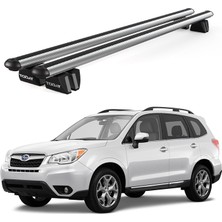 Today Auto Pençe Subaru Forester (2013-2018) Uyumlu Gri Ara Atkı Port Bagaj Tavan Barı