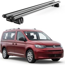 Today Auto Pençe Volkswagen Caddy Maxi Life 5d (2015-) Uyumlu Gri Ara Atkı Port Bagaj Tavan Barı