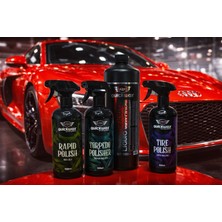Quickwax Oto Bakım Seti Ultra Parlaklık Hızlı Cila+Torpido Parlatıcı+Lastik Parlatıcı+Cilalı Oto Şampuanı