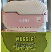 Ada Çanta Kırtasiye Paslanmaz Çelik 2 Bölmeli Derin Beslenme Kabı Muggle AD21264