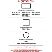 Dede Ev Tekstil Pvc Şeffaf Kaplama Zemin Kaydırmaz Silinebilir Muşamba Masa Örtüsü Mlssa-Çiçekyaprak