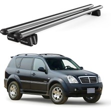 Today Auto Pençe Ssangyong Rexton Mkıı (2006-2012) Uyumlu Gri Ara Atkı Port Bagaj Tavan Barı