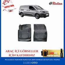 Rizline Peugeot Partner Panelvan 3D Havuzlu Paspas 2021 Model Uyumlu