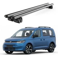 Today Auto Pençe Volkswagen Caddy Life 5d (2015-) Uyumlu Gri Ara Atkı Port Bagaj Tavan Barı